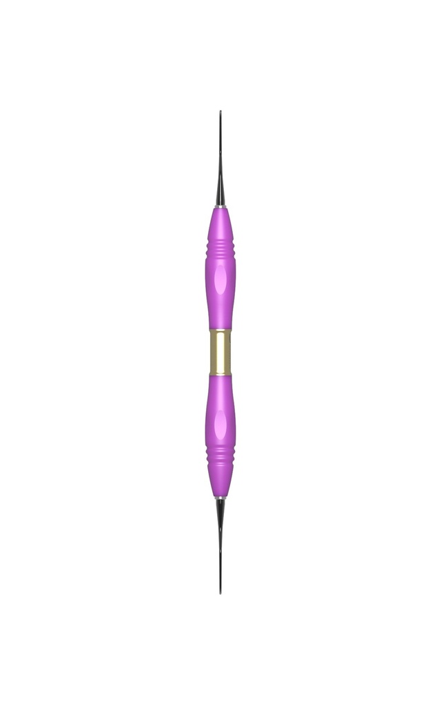 GRACEY, curette, 5/6, DLC coat., PEEK handle, pink (2)