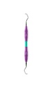 GRACEY, curette, 7/8, DLC coat., PEEK handle, pink (2)