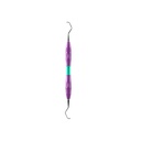 GRACEY, curette, 7/8, DLC coat., PEEK handle, pink (2)