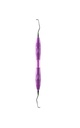 GRACEY, curette, 11/12, DLC coat., PEEK handle, pink (3)