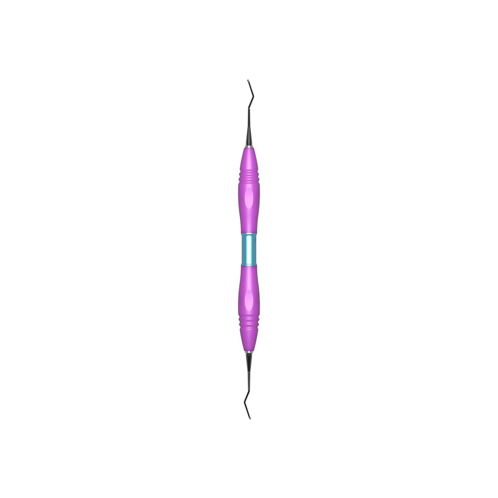 GRACEY, curette, 13/14, DLC coat., PEEK handle, pink (3)