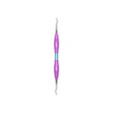 GRACEY, curette, 13/14, DLC coat., PEEK handle, pink (3)