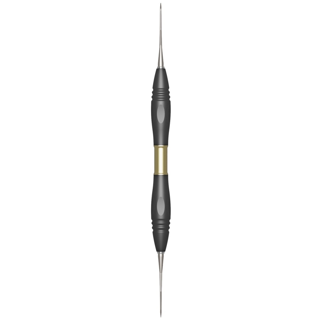 LANGER, Kürette, 5/6, titanium, PEEK handle (2)