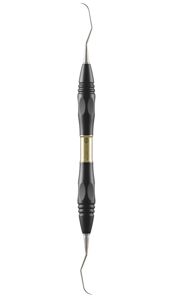 LANGER, Kürette, 5/6, titanium, PEEK handle (3)