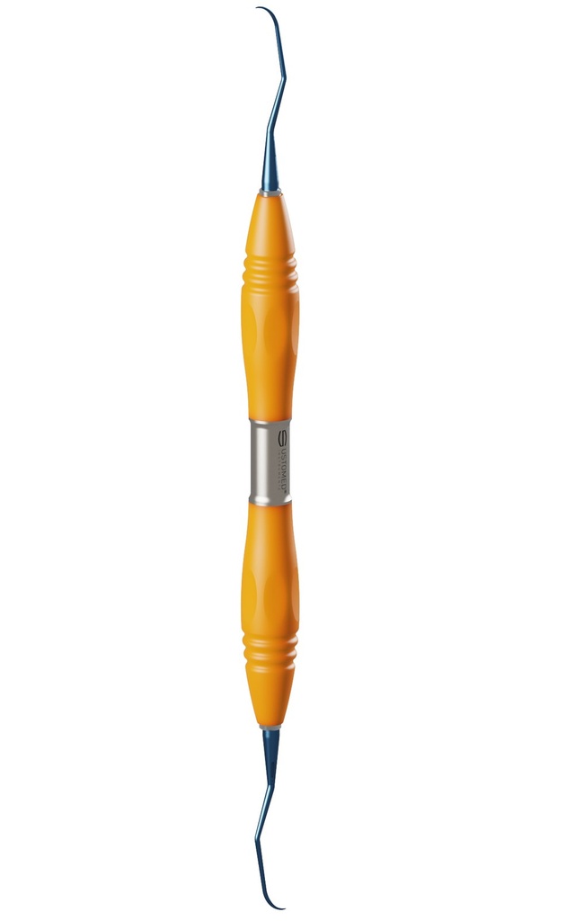 Ustomed Langer 5/6 titanium curette met PEEK handgreep (2)