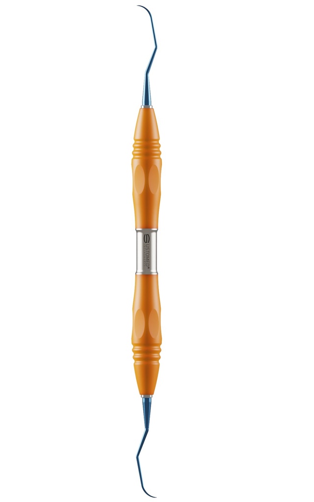 Ustomed Langer 5/6 titanium curette met PEEK handgreep (4)