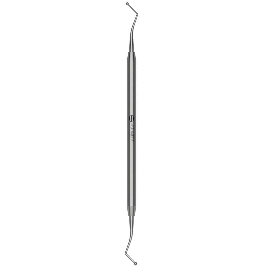 Plugger, ball shaped, size 3, double-ended (3)