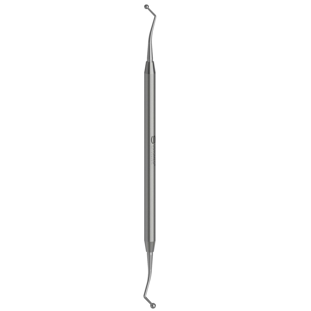 Plugger, ball shaped, size 4, double-ended (2)