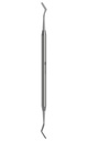 Filling spatula, sz.15, rigid, double-ended (2)