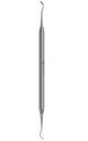 Filling spatula, sz.0, rigid, double-ended (2)