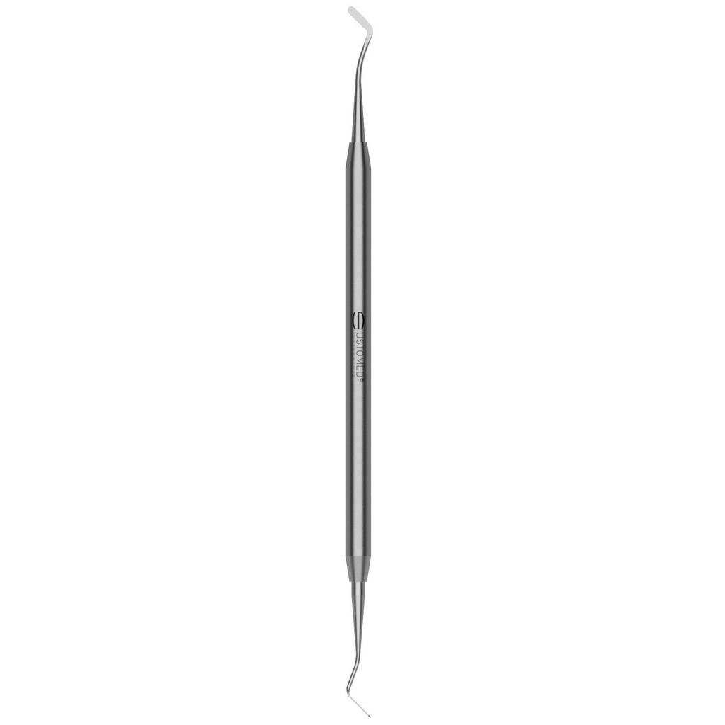 Filling spatula, sz.0, rigid, double-ended (3)