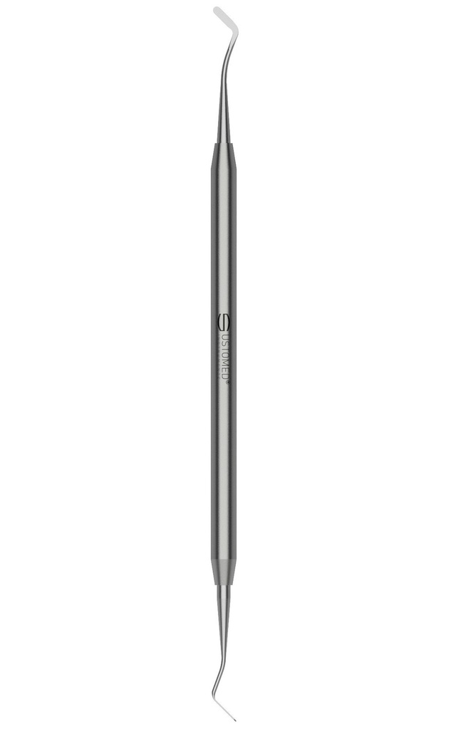 Filling spatula, sz.0, rigid, double-ended (3)