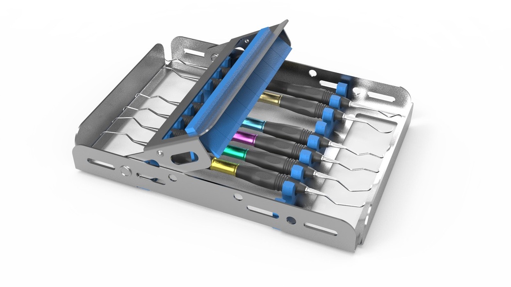Ustomed Perio-Set compleet met PEEK handgrepen (2)