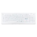 Purekeys Full Size Medisch Keyboard - draadloos (wit) (2)