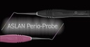 Ustomed ASLAN parodontale sonde 23 mm, kleurcodering, PEEK (3)