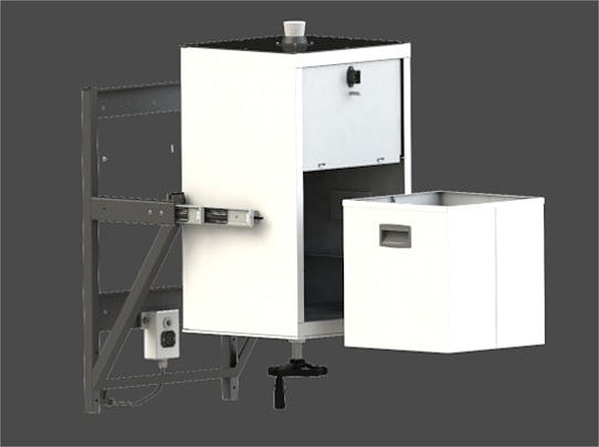 Wassermann WGS-25 W II gipsdoseerapparaat, wandmodel 180 g (2)