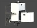 Wassermann WGS-25 W II gipsdoseerapparaat, wandmodel 180 g (2)