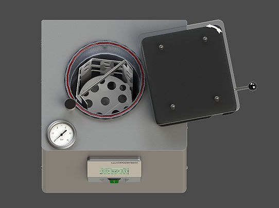 Wassermann Polyquick 160-T95 drukpolymerisatieautomaat en  (3)