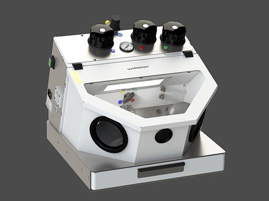 Wassermann Gobi Comfort-4 fijnstraler met 4 straalmiddelre (2)