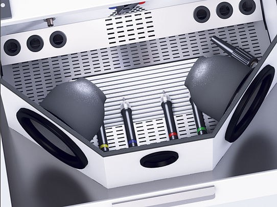 Wassermann Gobi Comfort-4 fijnstraler met 4 straalmiddelre (4)