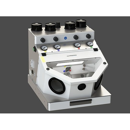 Wassermann Cemat-4 fijnstraler met 4 straalmiddelreservoir (3)