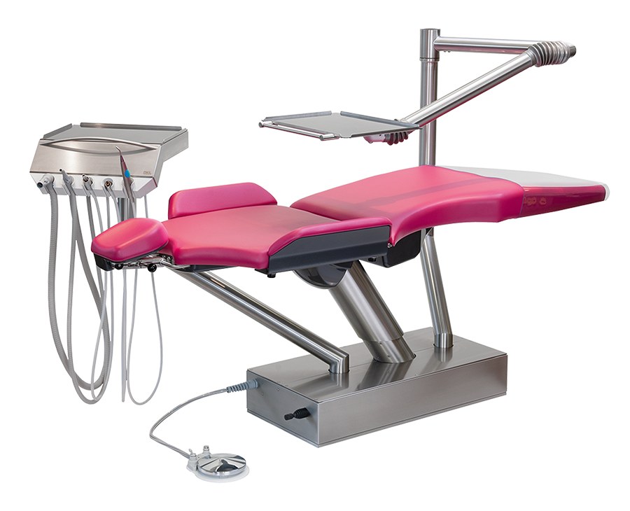 DKL L2-ECOair behandelunit met tandartselement aan zwenkar (2)