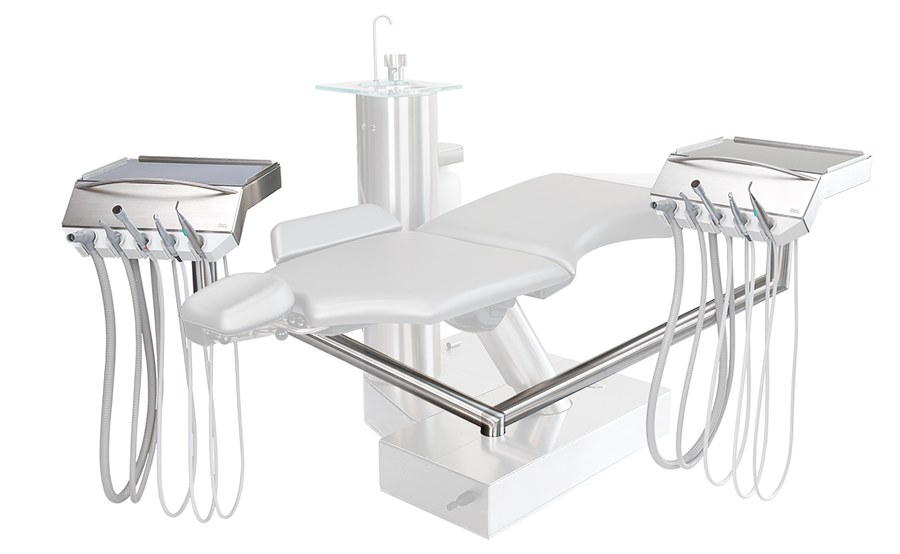DKL L2-ECOair behandelunit met tandartselement aan zwenkar (3)