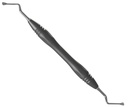 Ustomed LUCAS, bone curette, 17 cm, d/e., size 86, PEEK handle