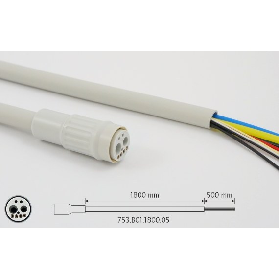 [753.B01.1800.05] Mytronic Motor hose (1800 mm) suitable for Bien-Air MC3 motor