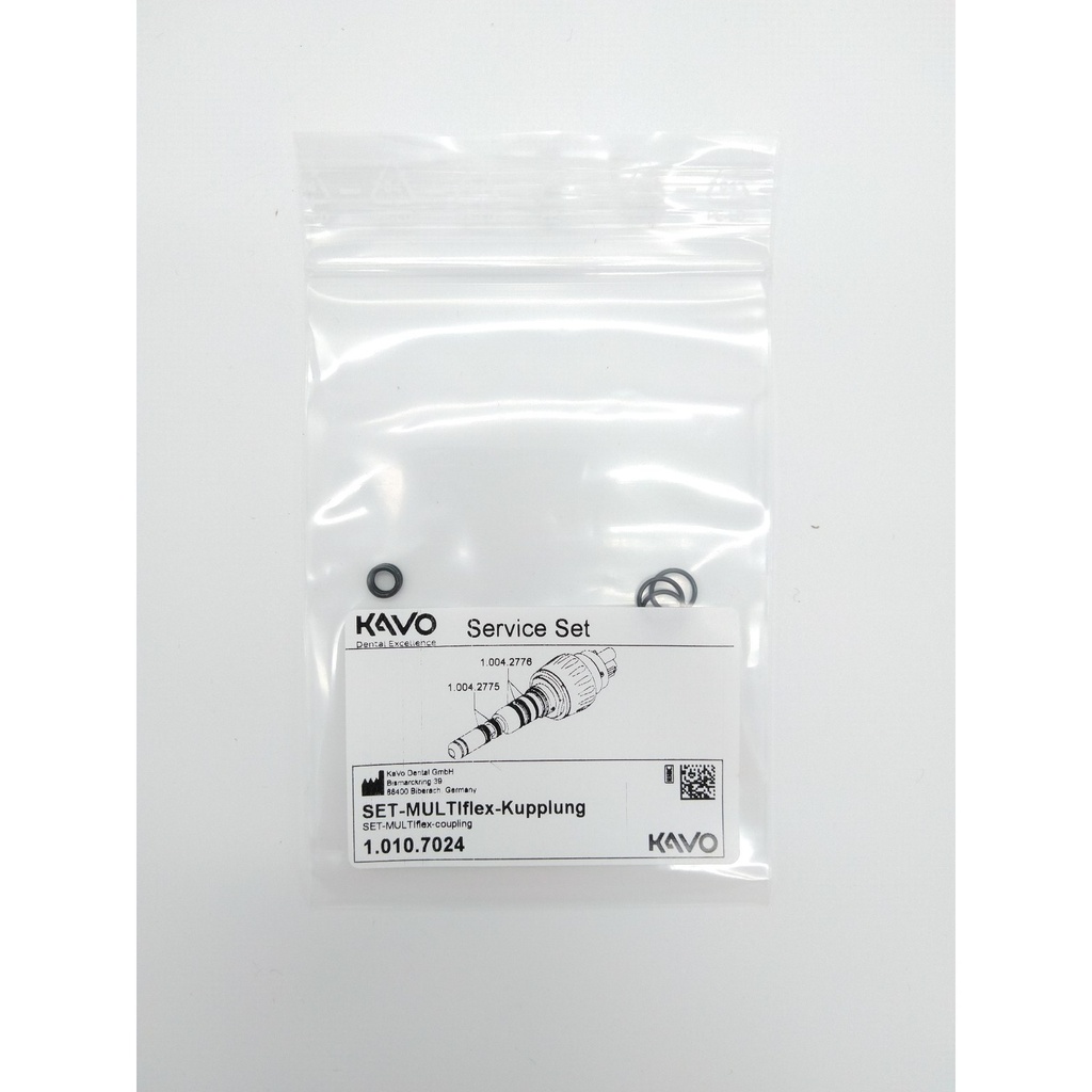 [1.010.7024] KaVo O-ringen set MULTIflex koppeling