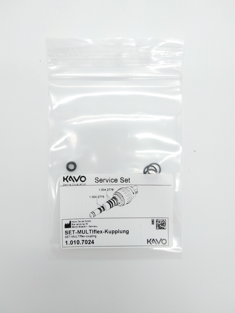 [1.010.7024] KaVo O-ringen set MULTIflex koppeling