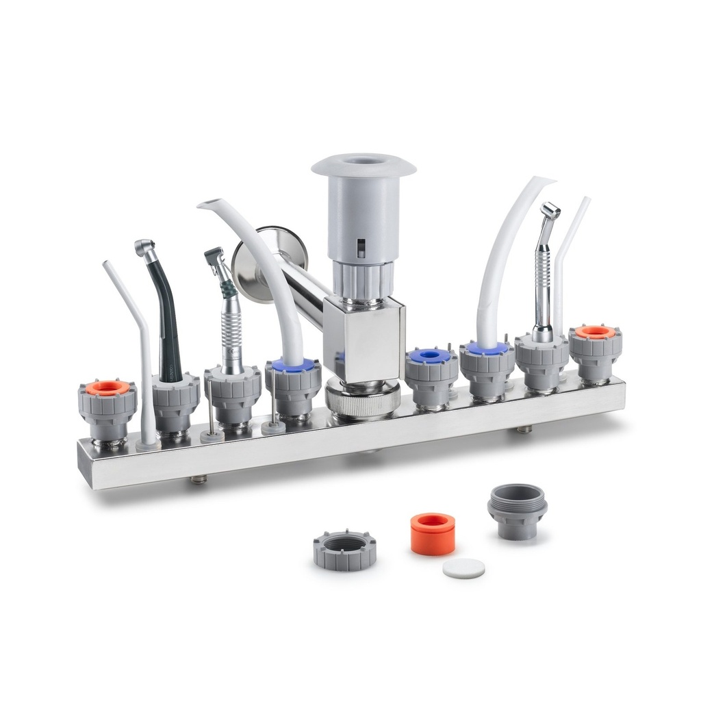 [D-SM8EDS] SMEG - D-SM8EDS - 8-Position handpiece washing support with drying system