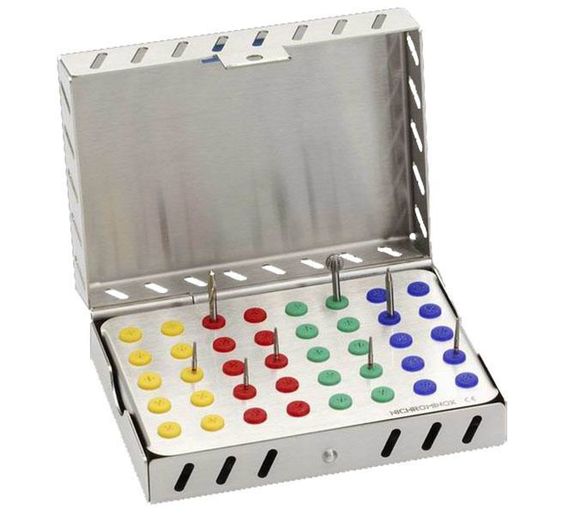 [190217] Nichrominox Plug'In Borenblok - 40 gaten - 4cm hoog