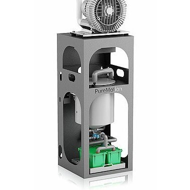 [A0000179] Medentex PureMotion M8 afzuigsysteem met amalgaamafscheider, 8 behandelaars, 400 V