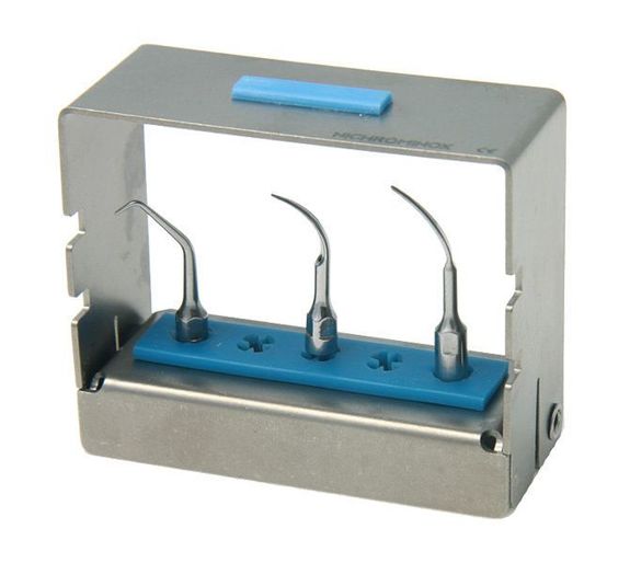 [190420-1] Nichrominox Multi Plug Borenblok - 5 gaten (Grijs)
