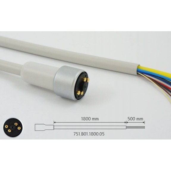 [751.B01.1800.05] Mytronic Motor hose (1800 mm) suitable for Bien-Air ISO 300/MC2 motor