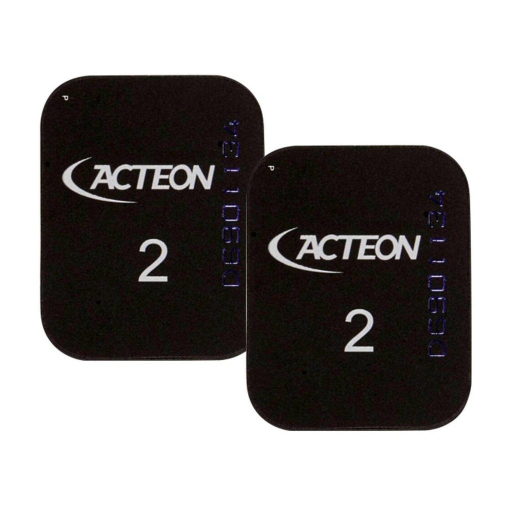[990217] Acteon Fosforplaat, standaard - maat 2 (set van 2)