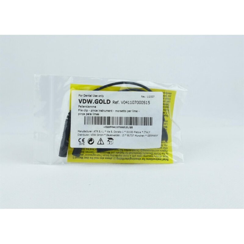 [V041107000515] VDW Gold File Clamp (2 pcs.)