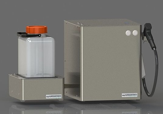 Wassermann Wasi-Steam Compact RVS inclusief Refill Unit