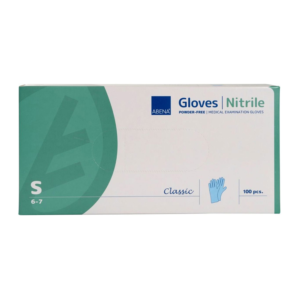 ABENA NITRIL-handschoenen 100 stuks maat S