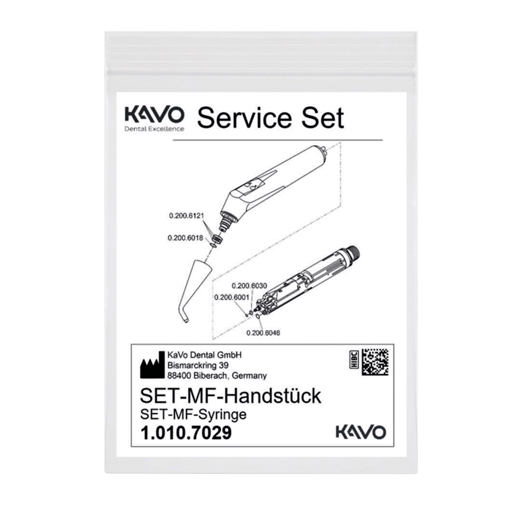 KaVo O-ringen SET 6F meerfunctiespuit