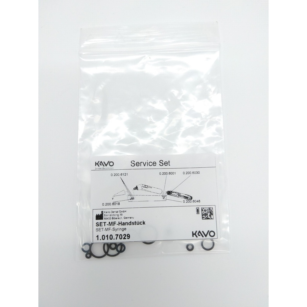 KaVo O-ringen SET 6F meerfunctiespuit