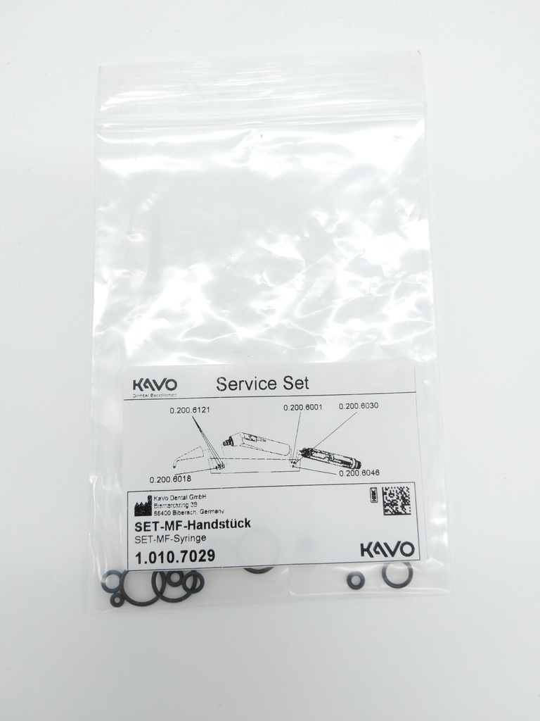 KaVo O-ringen SET 6F meerfunctiespuit