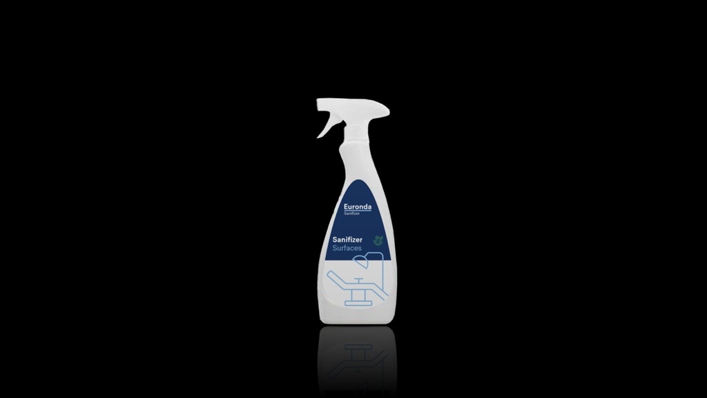 [246007] Euronda Sanifizer oppervlakte desinfectie spray 750ml