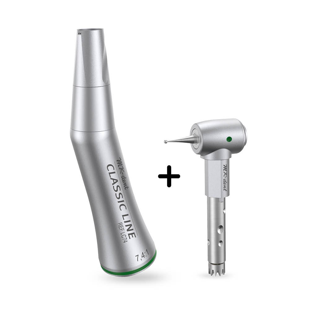 [PROMOLC74] MK-dent Classic Line LC74 7,4:1 groen + LCH21