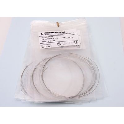 [NICHROMI-PM110103] Nichrominox 305 ronde roestvrijstalen draad zacht 3/10, 10 x 1 meter