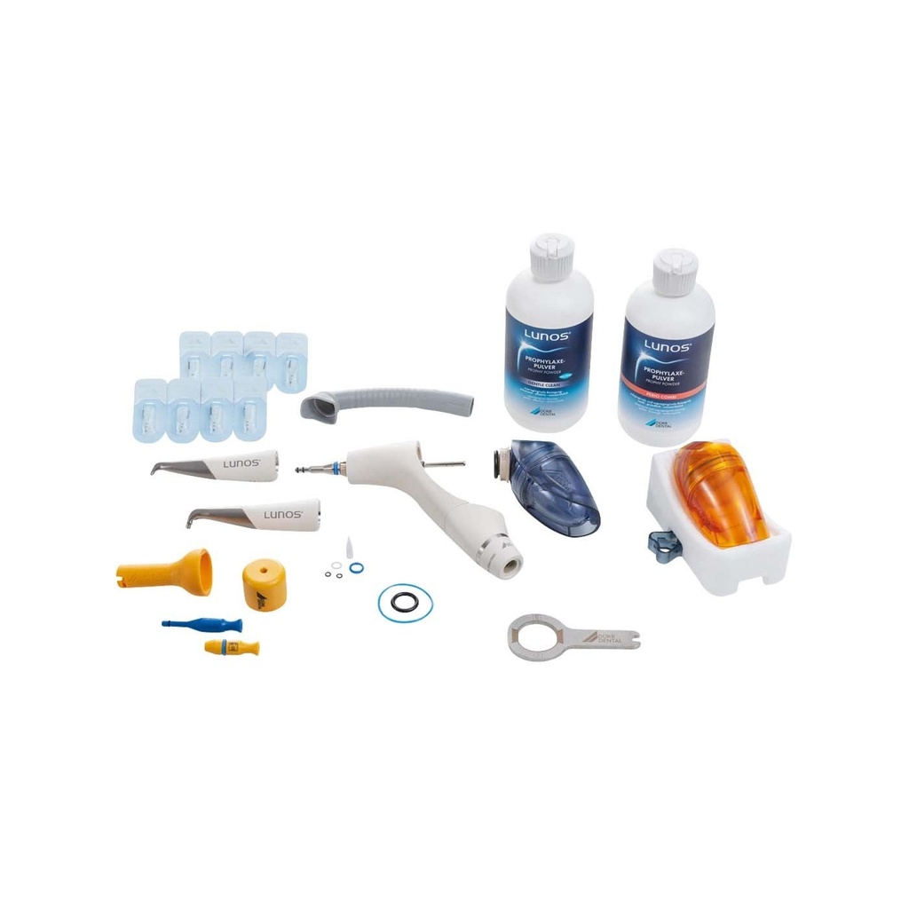 [DRRDENTA-2034910052] Lunos® MyLUNOS Pro poederstraalhandstuk set voor W&H