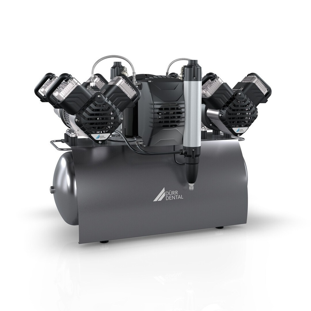 Dürr Dental Quattro Tandem compressor met membraandroogunit 4642-54