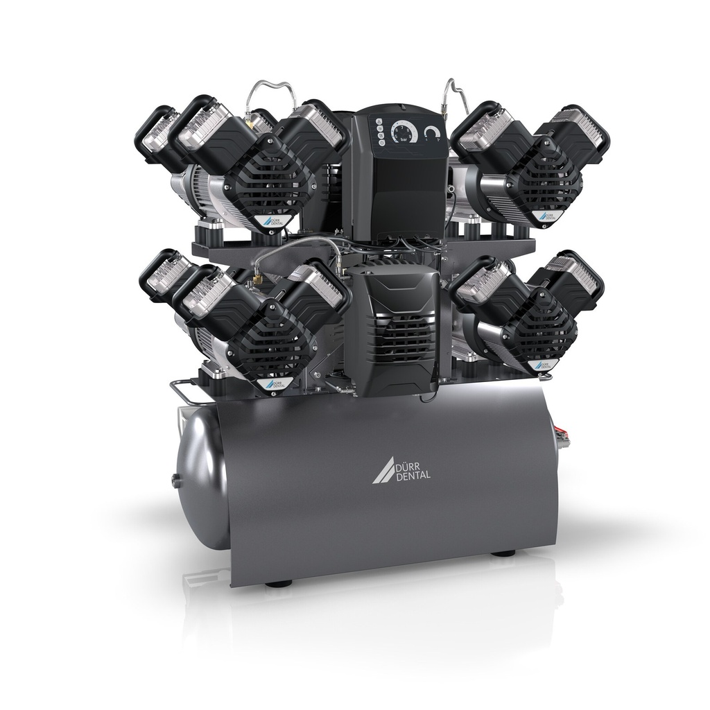 [DRRDENTA-4852500054] Dürr Dental Quattro P20 CAD/CAM-compressor met membraandroogunit