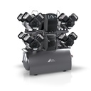 Dürr Dental Quattro P 20 CAD/CAM compressor, 4 aggregaten met membraandroger, 400 V